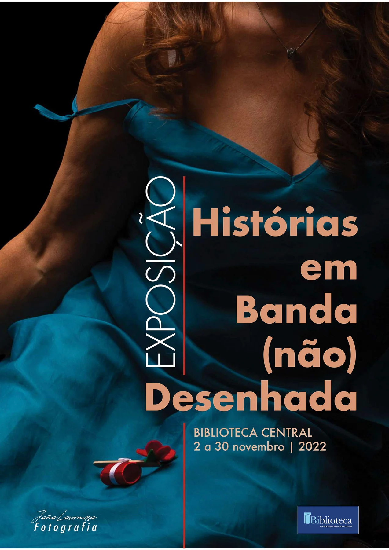 Cartaz da exposição Histórias em Banda (não) Desenhada